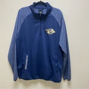 Nashville Predators NHL G-lll Men's Quarter-Zip Jacket X-Large